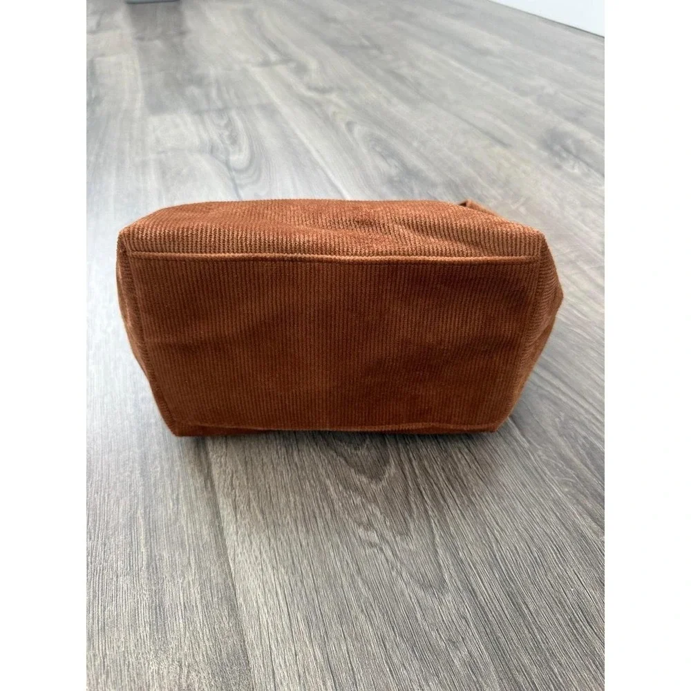 Brown baby corduroy purse